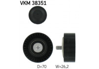Polea tensora VKM 38351 SKF