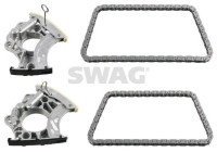 Distribución del juego de cadenas