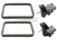 Distribución del juego de cadenas
