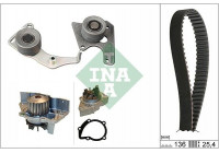 Conjunto bomba de agua + correa de distribución Citroën 530009631 Ina