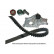 Conjunto bomba de agua + correa de distribución DKW-9003 Kavo parts, Miniatura 2