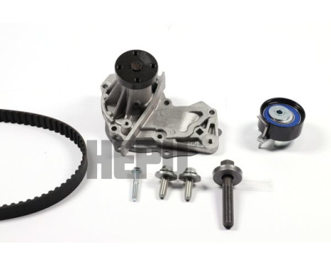 Conjunto bomba de agua + correa de distribución PK02552 Hepu