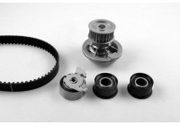 Conjunto bomba de agua + correa de distribución PK03163 Hepu