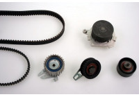Conjunto bomba de agua + correa de distribución PK10123 Hepu