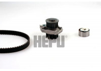 Conjunto bomba de agua + correa de distribución PK12012 Hepu