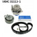 Conjunto bomba de agua + correa de distribución VKMC 01113-1 SKF, Miniatura 3