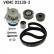Conjunto bomba de agua + correa de distribución VKMC 01130-3 SKF