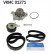 Conjunto bomba de agua + correa de distribución VKMC 01271 SKF, Miniatura 2