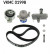 Conjunto bomba de agua + correa de distribución VKMC 01998 SKF, Miniatura 2