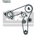 Conjunto bomba de agua + correa de distribución VKMC 02191-2 SKF, Miniatura 2