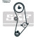 Conjunto bomba de agua + correa de distribución VKMC 02201 SKF, Miniatura 2