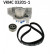 Conjunto bomba de agua + correa de distribución VKMC 03201-1 SKF, Miniatura 4