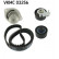 Conjunto bomba de agua + correa de distribución VKMC 03256 SKF, Miniatura 2