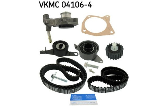 Conjunto bomba de agua + correa de distribución VKMC 04106-4 SKF