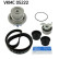 Conjunto bomba de agua + correa de distribución VKMC 05222 SKF, Miniatura 2