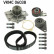 Conjunto bomba de agua + correa de distribución VKMC 06038 SKF