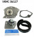 Conjunto bomba de agua + correa de distribución VKMC 06127 SKF, Miniatura 2