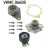 Conjunto bomba de agua + correa de distribución VKMC 06605 SKF, Miniatura 2