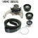 Conjunto bomba de agua + correa de distribución VKMC 08501 SKF, Miniatura 2
