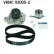 Conjunto bomba de agua + correa de distribución VKMC 93005-2 SKF, Miniatura 2