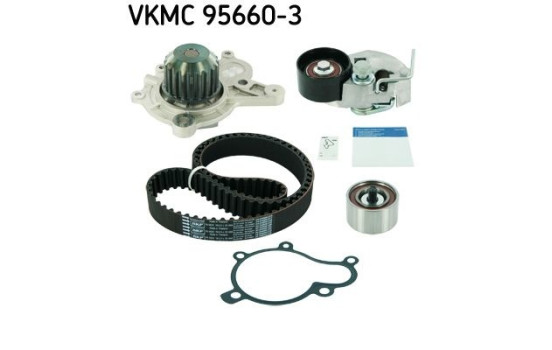 Conjunto bomba de agua + correa de distribución VKMC 95660-3 SKF