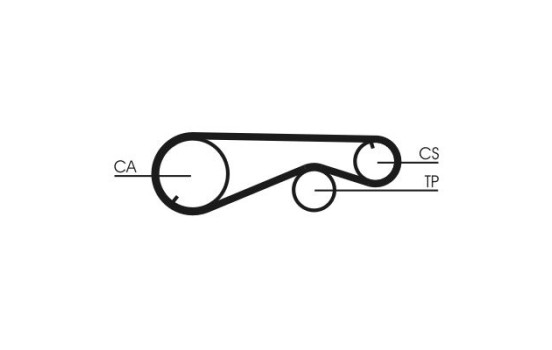 Correa de distribución CT673 Contitech, Imagen 3