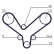 Correa dentada CT1175 Contitech, Miniatura 4