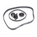 Juego de correas de distribución ADH27304 Blue Print