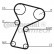 Juego de correas de distribución CT1026K2 Contitech, Miniatura 2