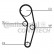 Juego de correas de distribución CT1053K1 Contitech, Miniatura 2