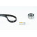 Juego de correas de distribución CT744K1 Contitech, Miniatura 5