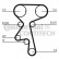 Juego de correas de distribución CT873K1 Contitech, Miniatura 2