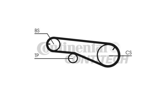 Juego de correas de distribución CT991K1 Contitech, Imagen 2