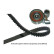 Juego de correas de distribución DKT-9020 Kavo parts, Miniatura 2