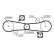 Juego de correas de distribución K015006 Gates, Miniatura 3