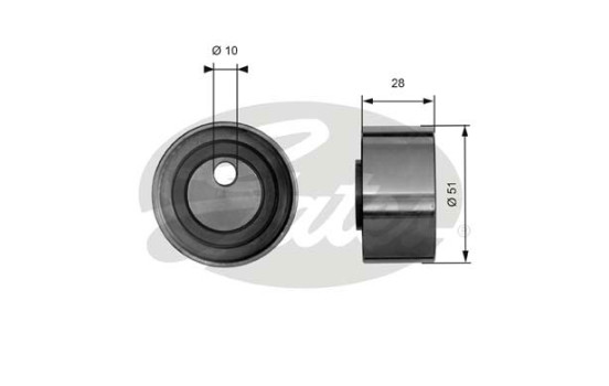 Juego de correas de distribución K015393XS Gates, Imagen 2