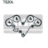 Juego de correas de distribución VKMA 02540 SKF, Miniatura 2