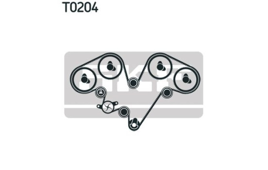 Juego de correas de distribución VKMA 02540 SKF, Imagen 2