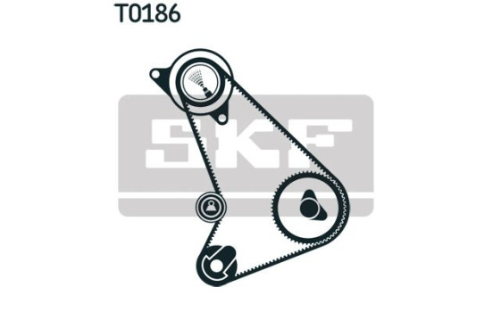 Juego de correas de distribución VKMA 04305 SKF, Imagen 2