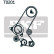 Juego de correas de distribución VKMA 05700 SKF, Miniatura 3