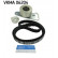 Juego de correas de distribución VKMA 06204 SKF