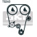 Juego de correas de distribución VKMA 06605 SKF, Miniatura 2
