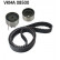 Juego de correas de distribución VKMA 08500 SKF, Miniatura 2
