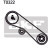 Juego de correas de distribución VKMA 91020 SKF, Miniatura 2