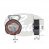 Kit de correa de distribución incl. bomba de agua KP25565XS-1 Gates, Miniatura 4
