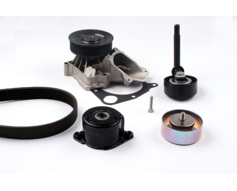 Conjunto bomba de agua + correa multi V