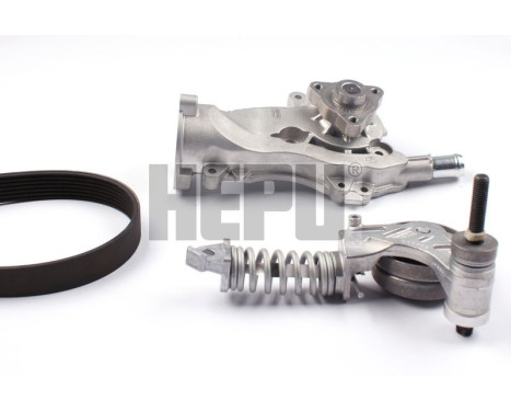 Conjunto bomba de agua + correa multi V