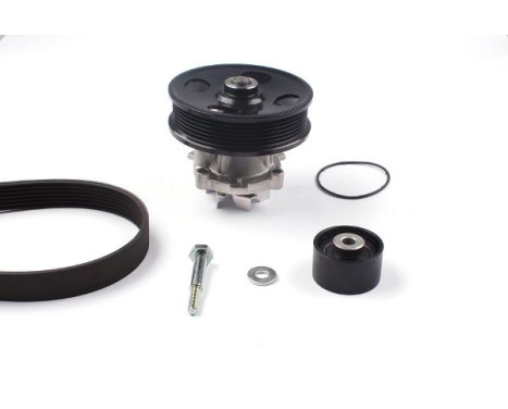 Conjunto bomba de agua + correa multi V