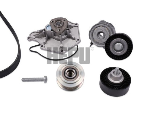 Conjunto bomba de agua + correa multi V
