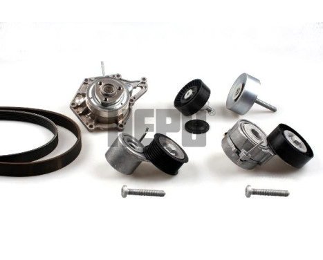 Conjunto bomba de agua + correa multi V